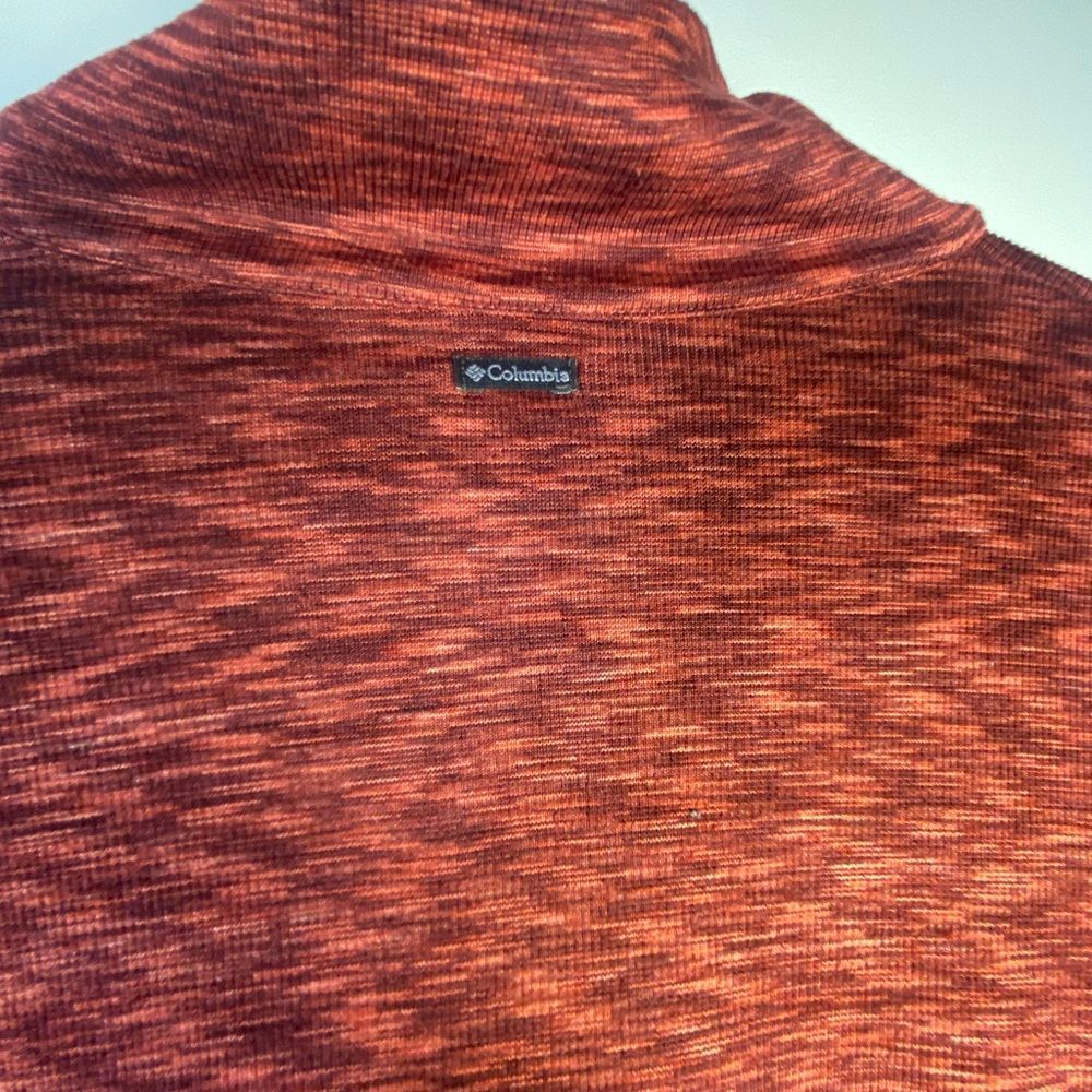 Columbia Burnt Orange Pullover - Picture 5 of 5